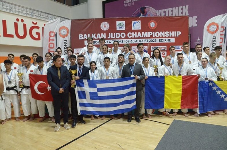 U21 Balkan Judo Şampiyonası Edirne’de Tamamlandı